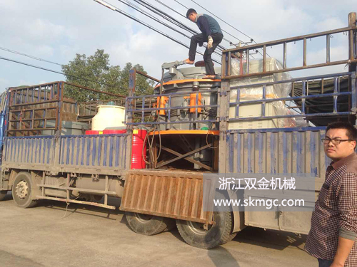 浙江雙金機械圓錐制砂機