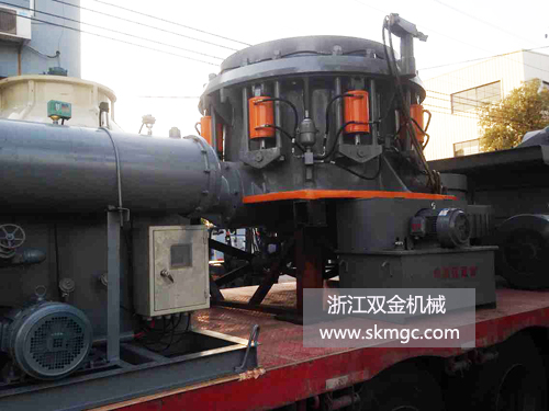 浙江雙金機械圓錐破碎機