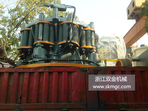 浙江雙金機械圓錐破碎機