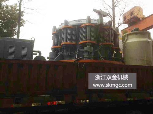 浙江雙金機械圓錐式破碎機