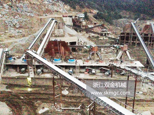 浙江雙金機(jī)械砂石生產(chǎn)線(xiàn)