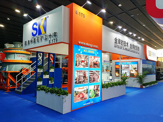 浙江雙金機(jī)械展臺現(xiàn)場